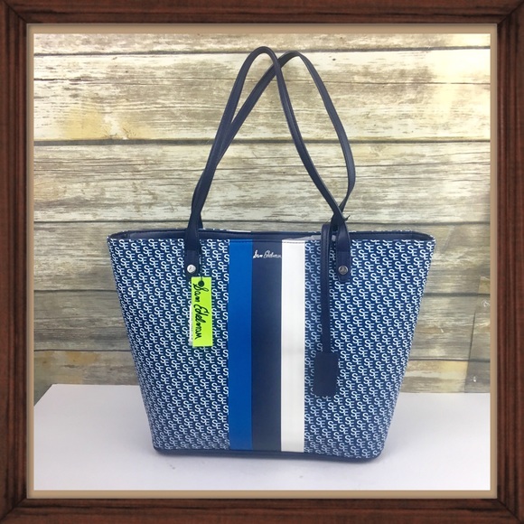 Sam Edelman Handbags - Sam Edelman Large Poseidon Blue Shoulder Bag NWT